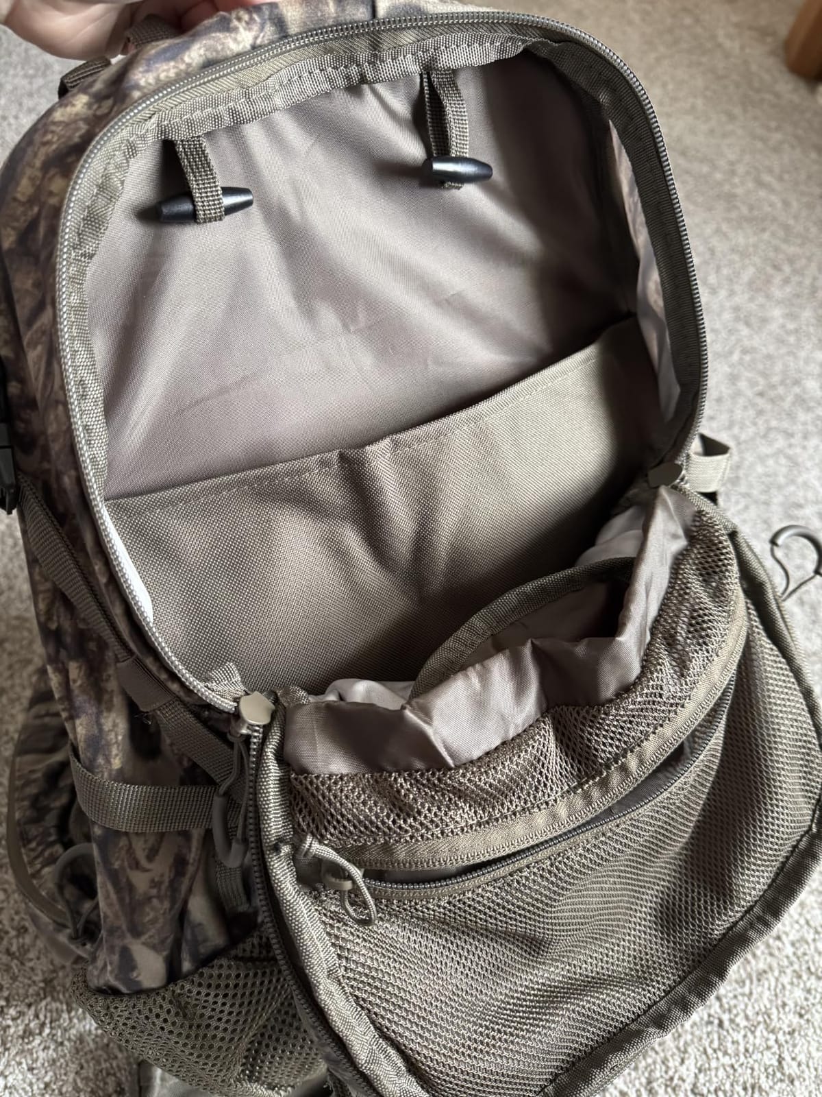 Extremus by KastKing Timber Trail Hunting Backpack for Men, Hunting Pack | 40L SilentVeil Hunting Bag, Rifle Sling & Ammo Storage, Rain Cover, Hydration Compatible, Tree Stand & Climbing Stick Carry customer photo 1