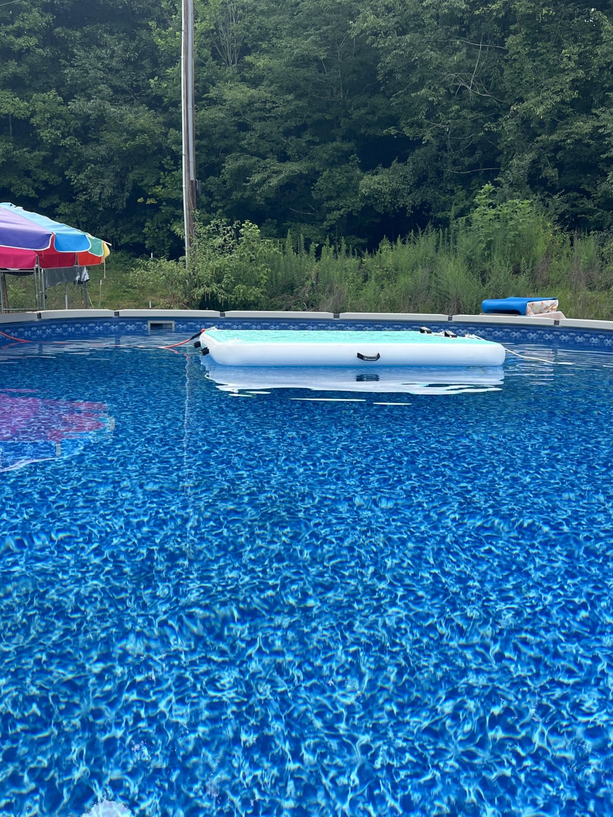 FBSPORT Inflatable Floating Dock Lake Floats for Adults, Floating Docks Platform Island Raft, Non-Slip Inflatable Water Dock Mat for Pool Beach Ocean 10ft 8ft 6ft customer photo 1