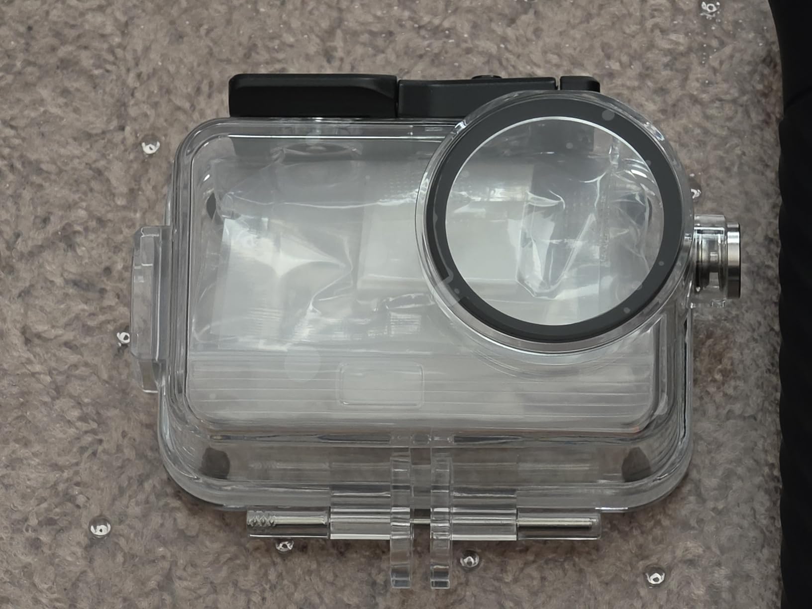 K&F CONCEPT 60M/196FT Waterproof Case + Floating Handle for DJI Osmo Action 6 | Underwater Housing with Cold Shoe Mount, Anti-fog Sheet, Deep Diving Scuba Protective Shell Case, ZP08 customer photo 1