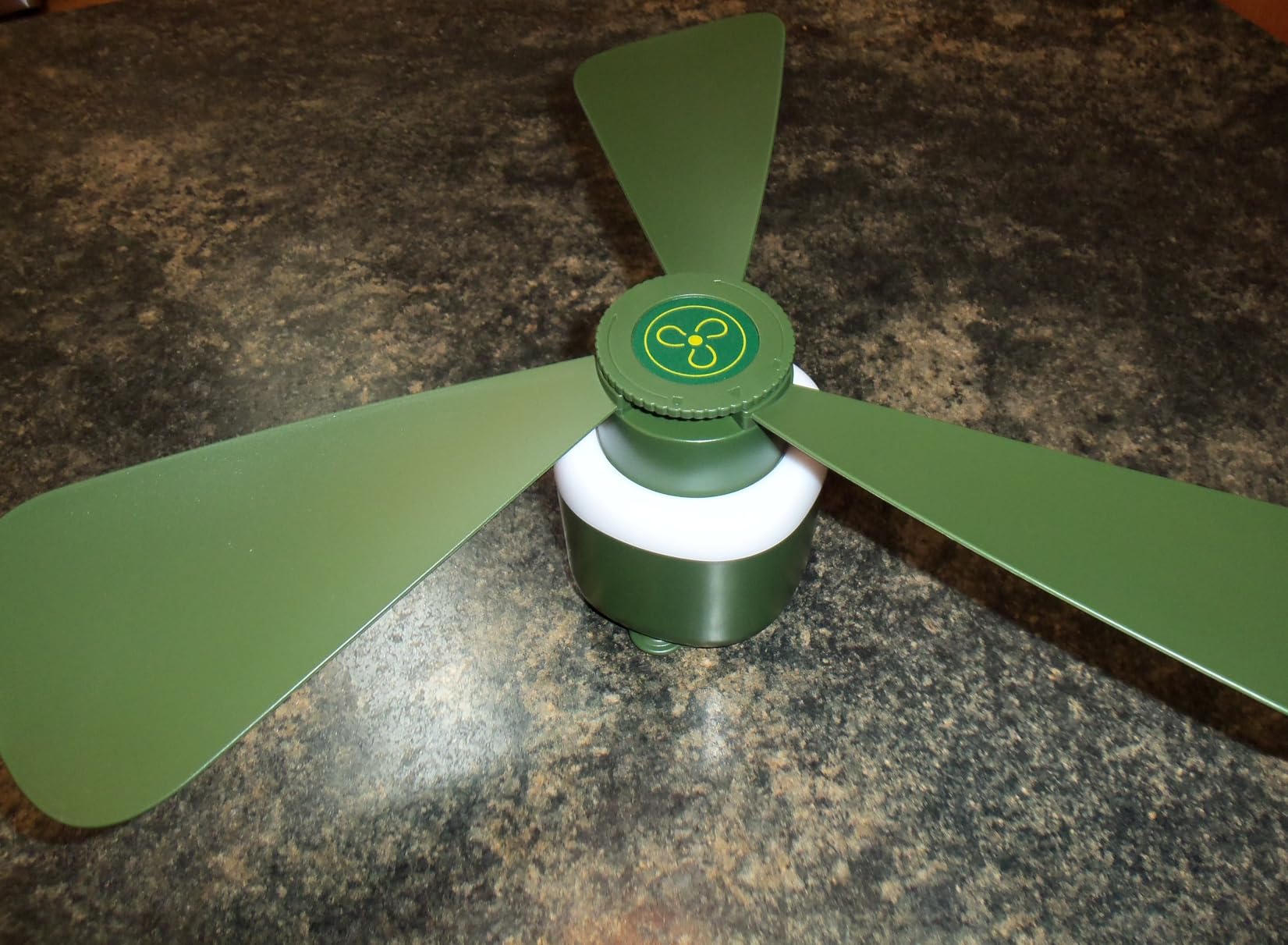 Upgraded Large Size 18-Inch Rechargeable Camping Ceiling Fan with LED Light - 15600mAh Canopy Fan for Gazebo, Portable RV Ceiling Fan, Quiet Hanging Tent Fan for Outdoor, Patio (Detachable Blades) customer photo 1