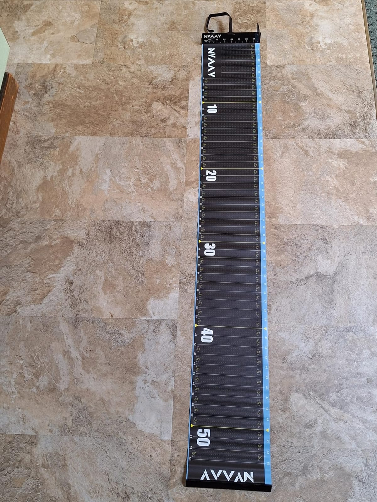 53 Inch Fish Ruler, 1/4 Inch Increments Fish Measuring Board | Waterproof Fishing Ruler Tape with Bump Board, Portable Fishing Measurement Tool for Boat, Kayak, Coolers, Yacht & Workbench customer photo 1