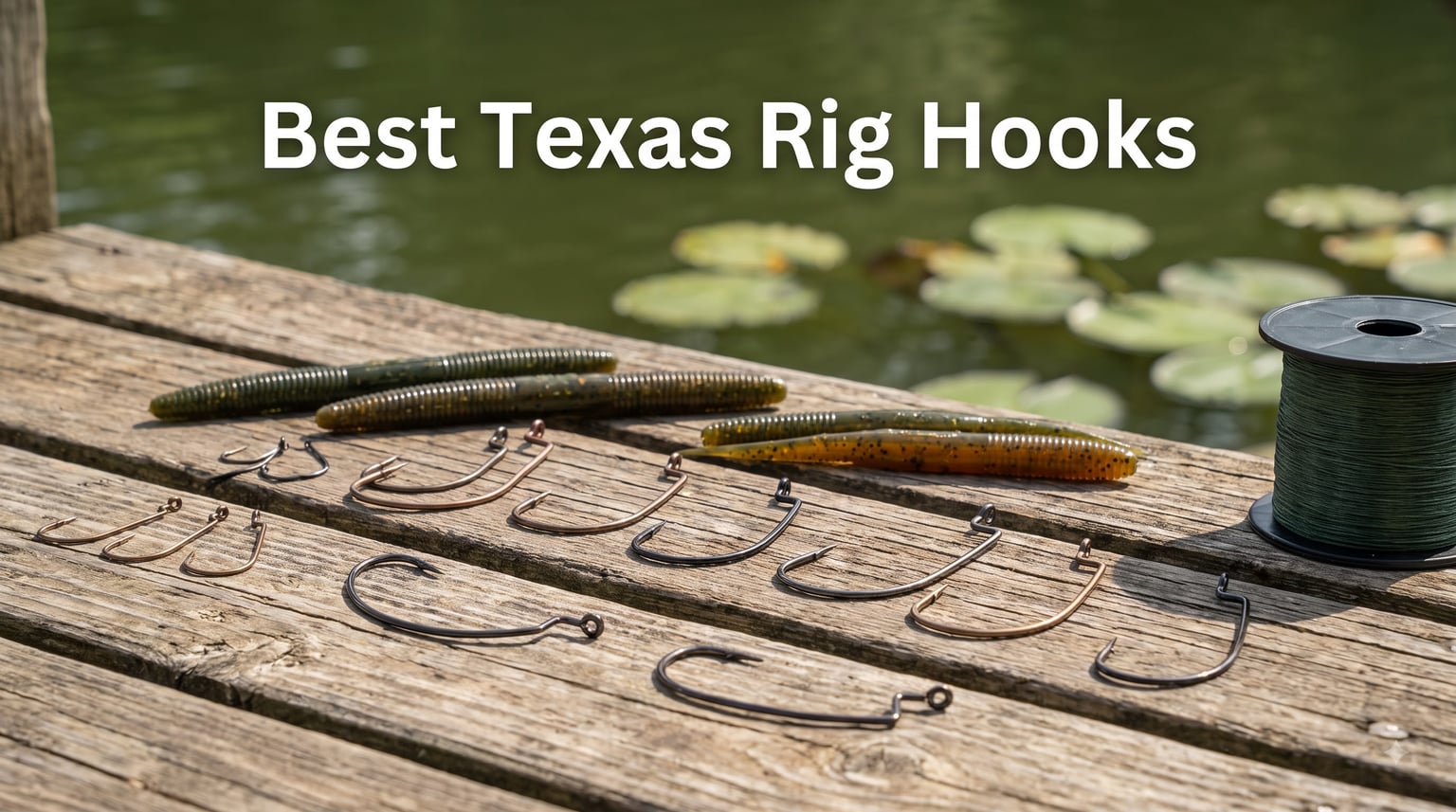 8 Best Texas Rig Hooks (September 2026)