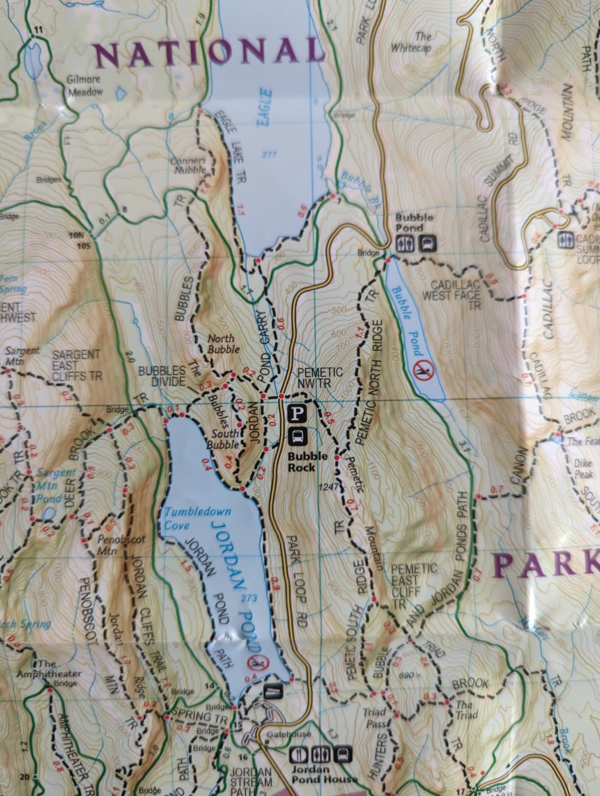 Acadia National Park Map (National Geographic Trails Illustrated Map, 212) customer photo 2