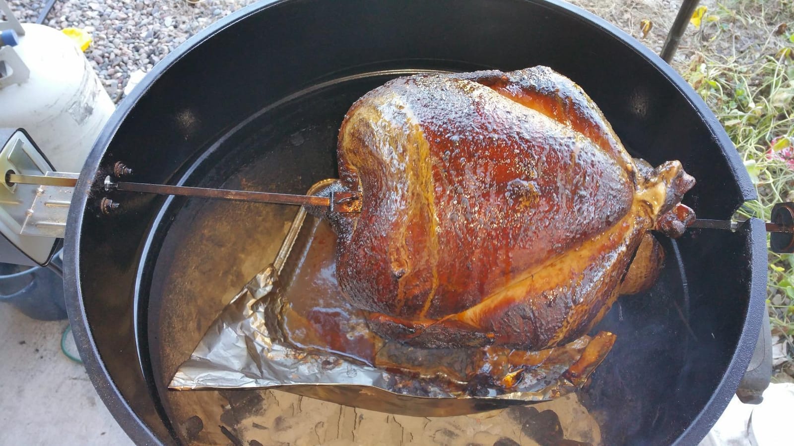 Weber® Kettle Grill Rotisserie Kit for 22