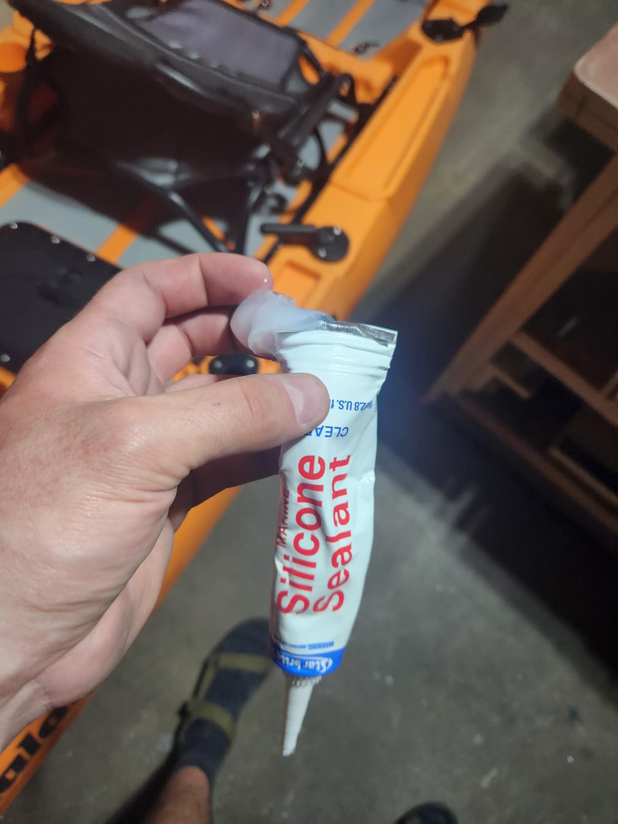 STAR BRITE Marine Silicone Sealant White - Waterproof customer photo 2
