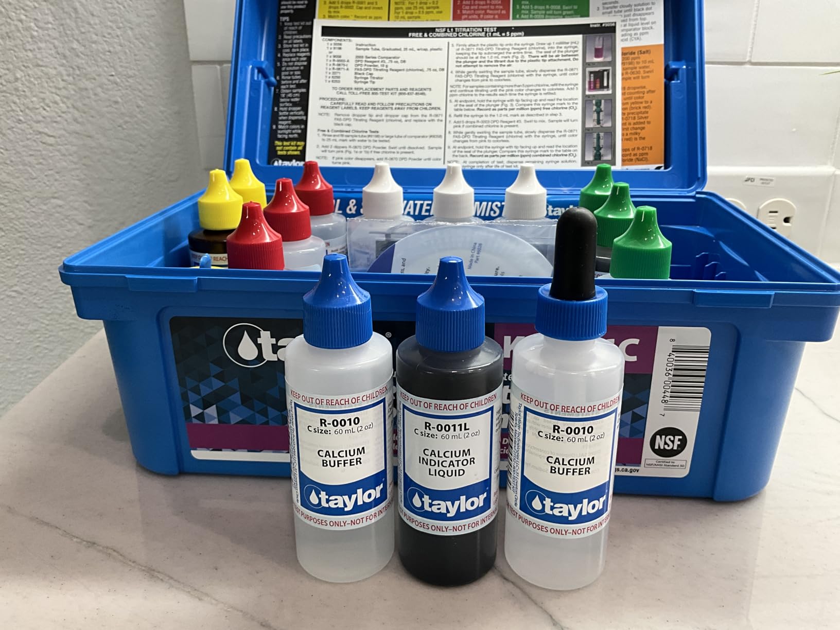 Taylor Service Complete Pool Water Test Kit K-2006C customer photo 1