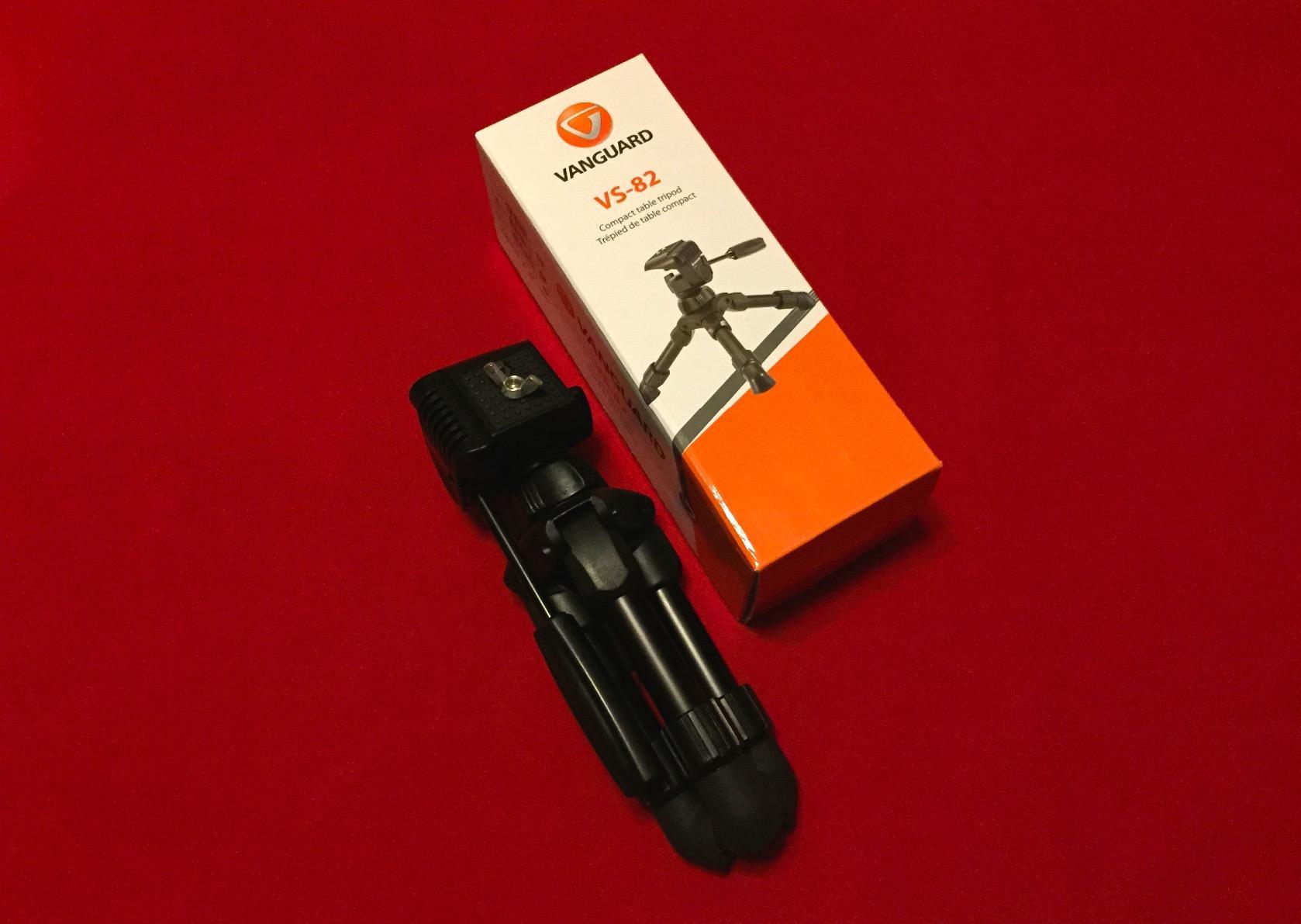 Vanguard VS-82 Table Top Tripod, Black customer photo 1