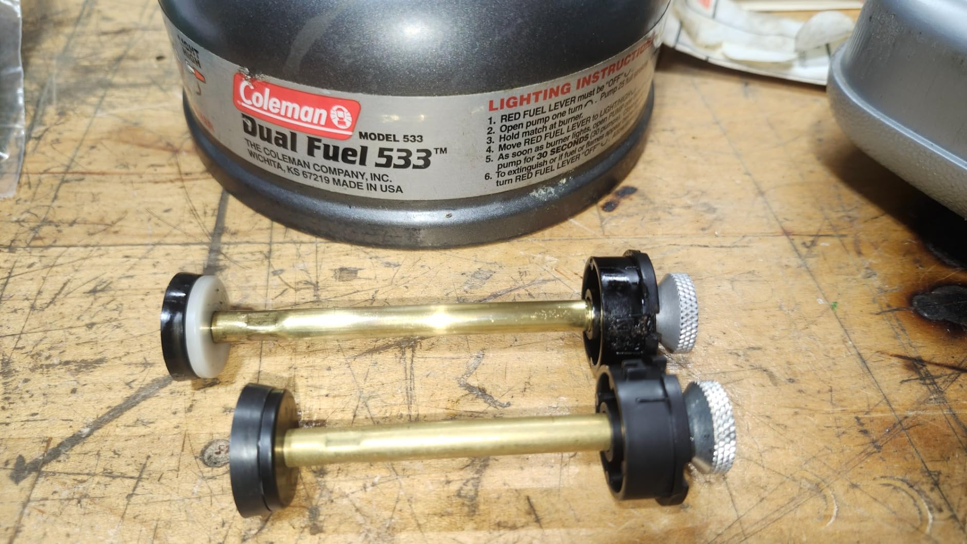 Coleman Stove & Lantern Repair Kit, Premium Fixing Equipment for Stove or Lantern Pump Repair Parts customer photo 2