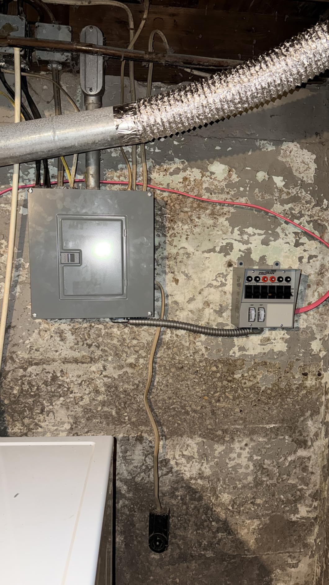 Reliance Controls Corporation 31406CWK 30 Amp 6-circuit Pro/Tran Transfer Switch Kit for Generators (7500 Watts).,Gray customer photo 1