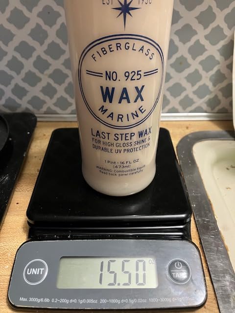 Collinite 925 Wax- Marine/RV Carnauba + Polymer Wax Sealant for Long-Lasting Fiberglass Protection. Easy to Apply + DA Friendly. Prevents Oxidation + Provides High Gloss Shine + UV Protection (16 fl oz) customer photo 1