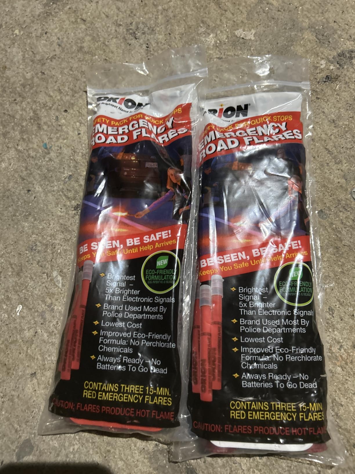 Orion Products 3153-08 3-15 Minute Road Flares (1 Pack of 3 Flares)- Model # 3153-08 customer photo 2