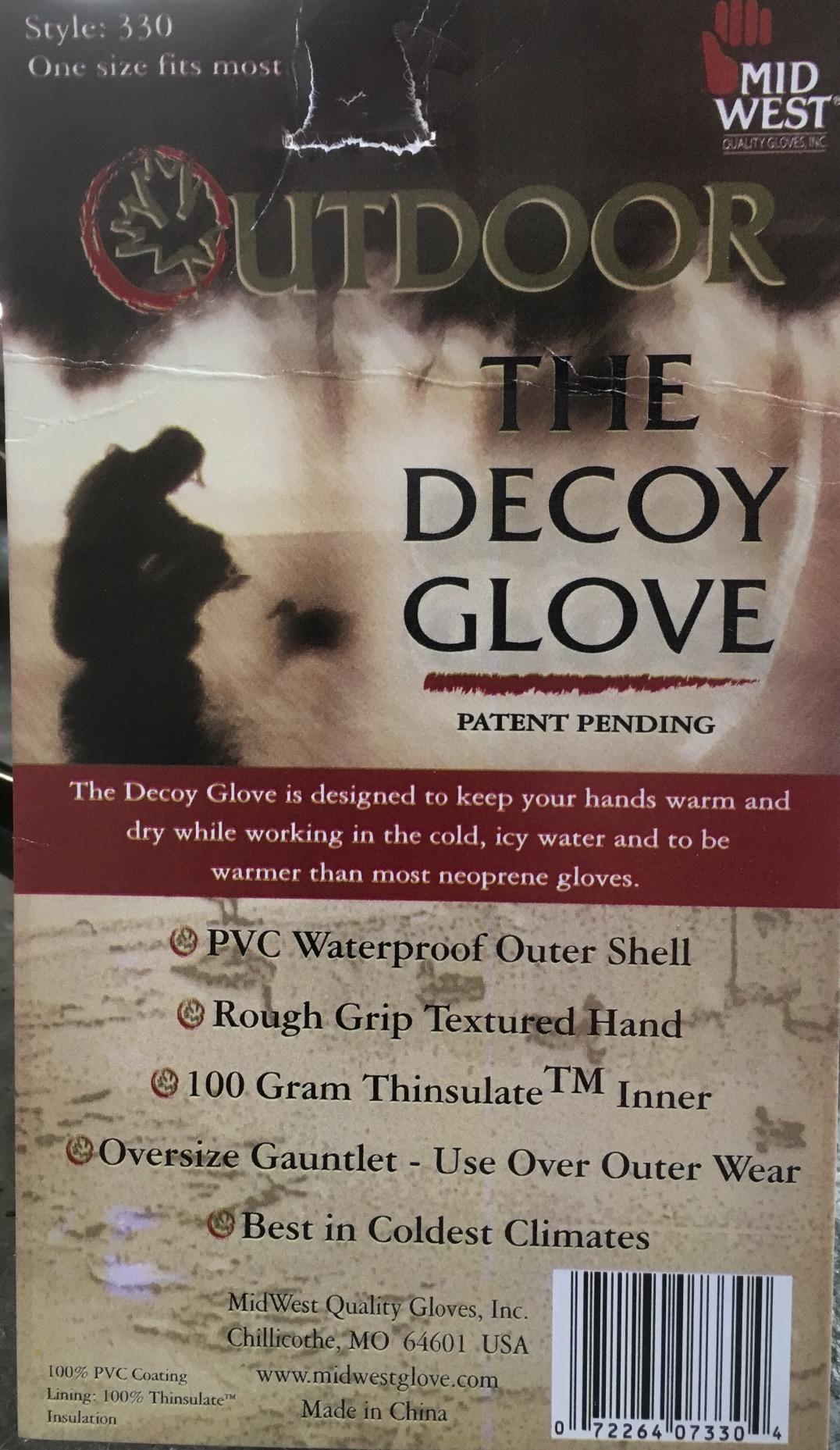 Extreme Cold Weather PVC Coated with Thinsulate Lined Decoy Hunting Gloves, 330, One Size Fits Most customer photo 1