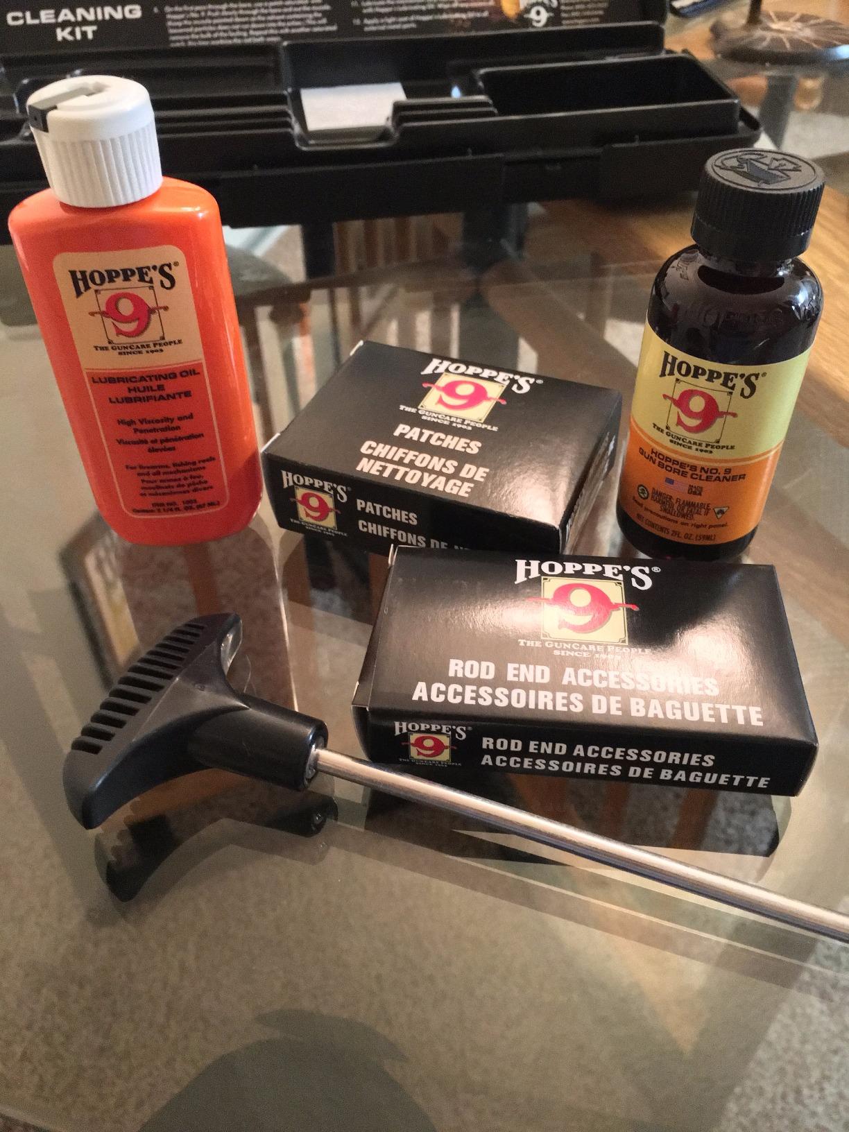 Hoppe's No. 9 Cleaning Kit with Aluminum Rod, .38/.357, 9mm, Box customer photo 2