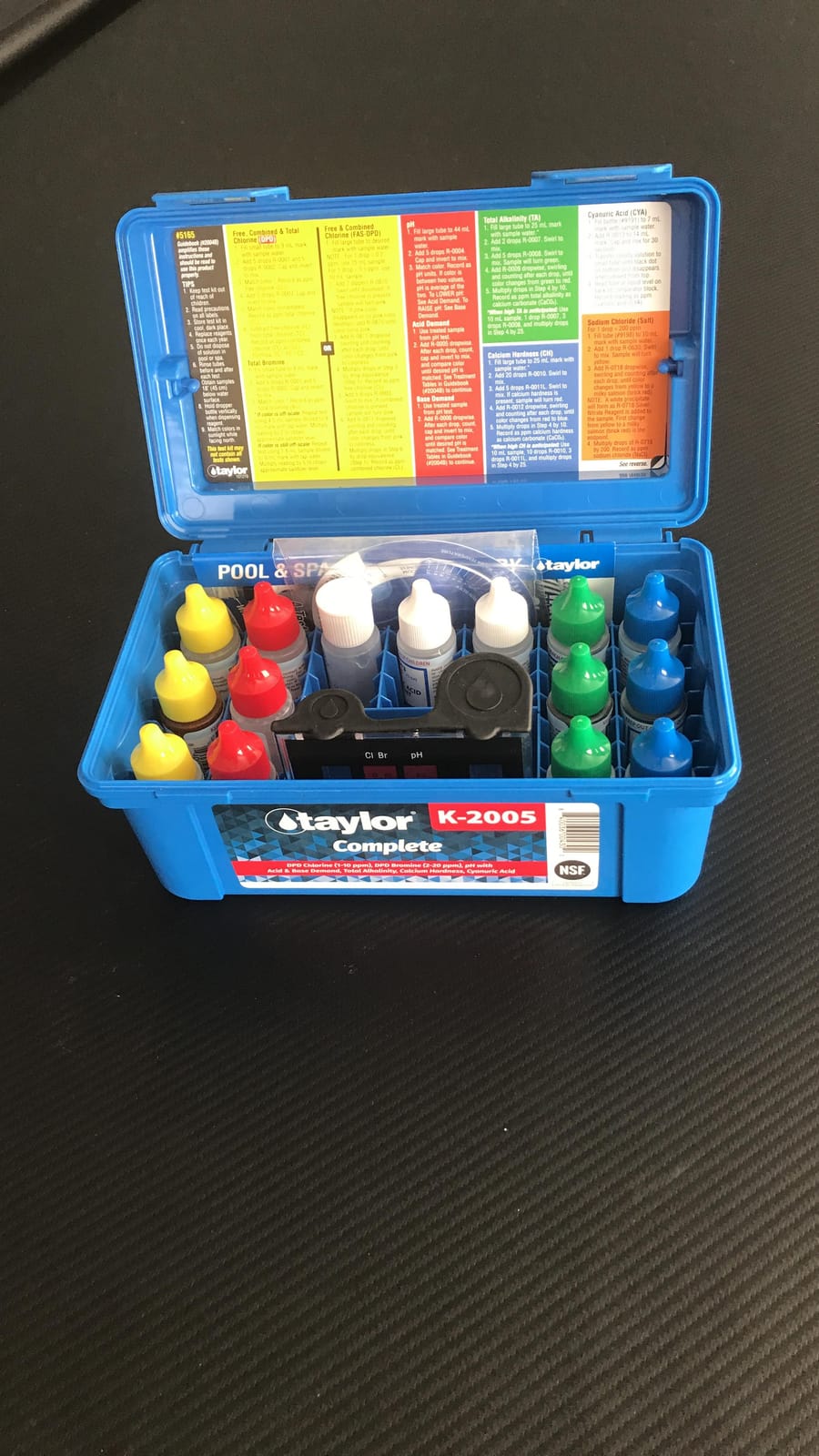 Taylor Technologies K-2005 DPD, 9-in-1 Complete Pool Test Kit customer photo 2