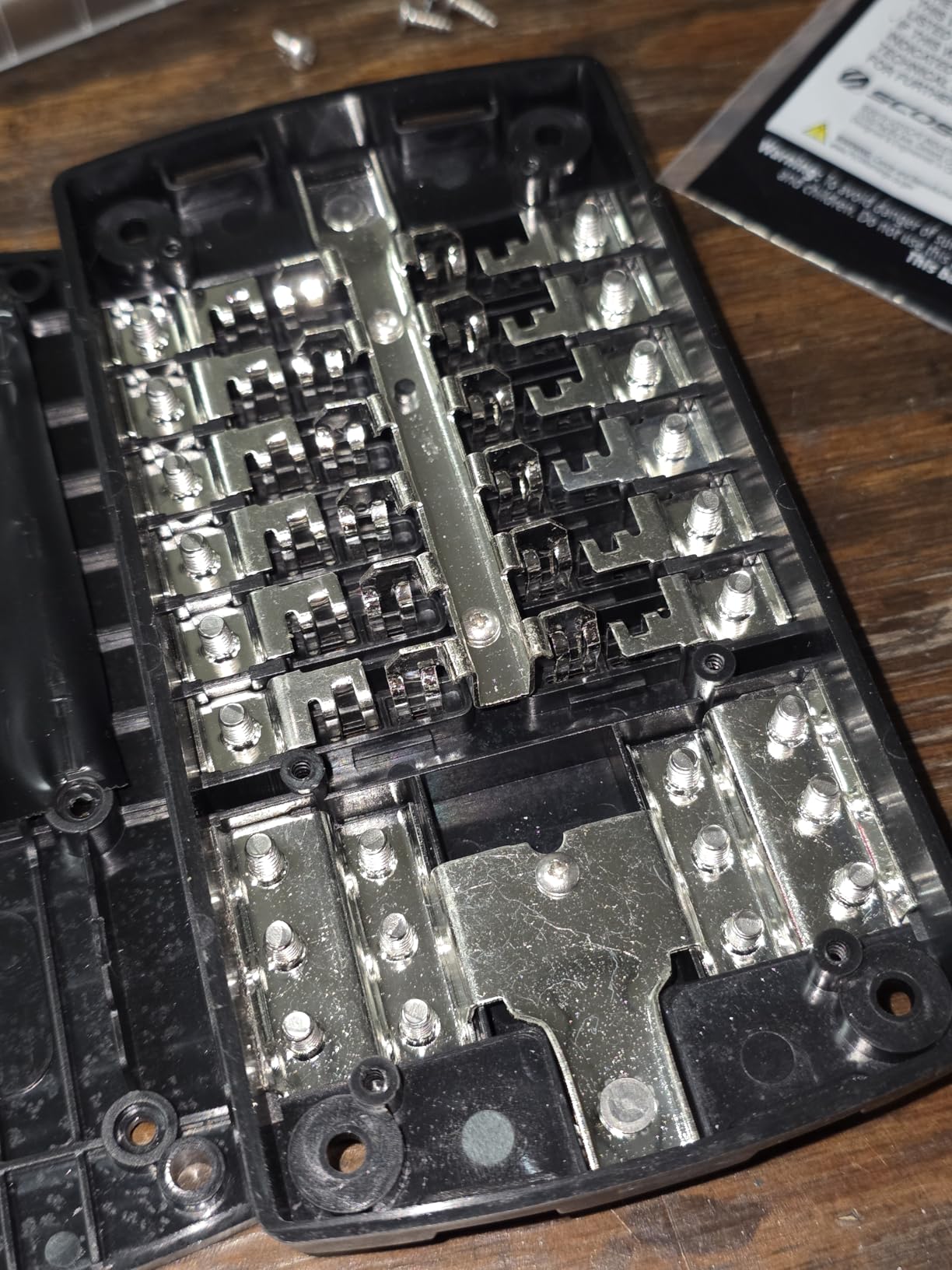 Blue Sea Systems ST Blade Fuse Block 12 Circuit with Ground and Cover, 100 Amps, 5026 customer photo 2