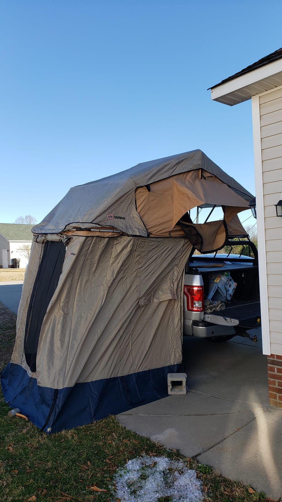 ARB 804100 Simpson III Brown Rooftop Tent Annex/Changing Room customer photo 2