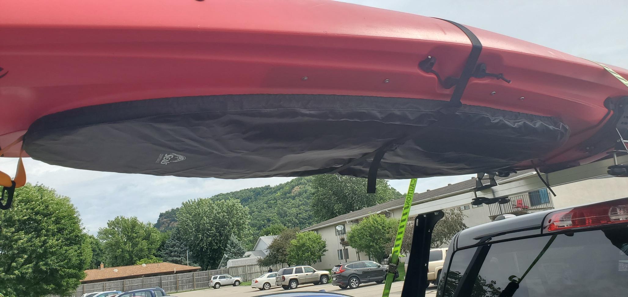 Seals Cockpit Seal Cover | Heavy Duty, Tear-resistant Cargo Cover Material, Waterproof, Storage & Transport Cover for Kayaks, Made in USA customer photo 2