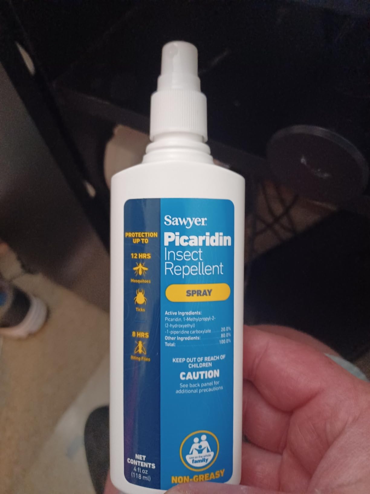 Sawyer Products SP543 Premium Insect Repellent with 20% Picaridin, Pump Spray, 3-Ounce, Clear customer photo 1