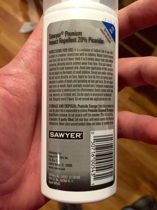 Sawyer Products SP543 Premium Insect Repellent with 20% Picaridin, Pump Spray, 3-Ounce, Clear customer photo 2