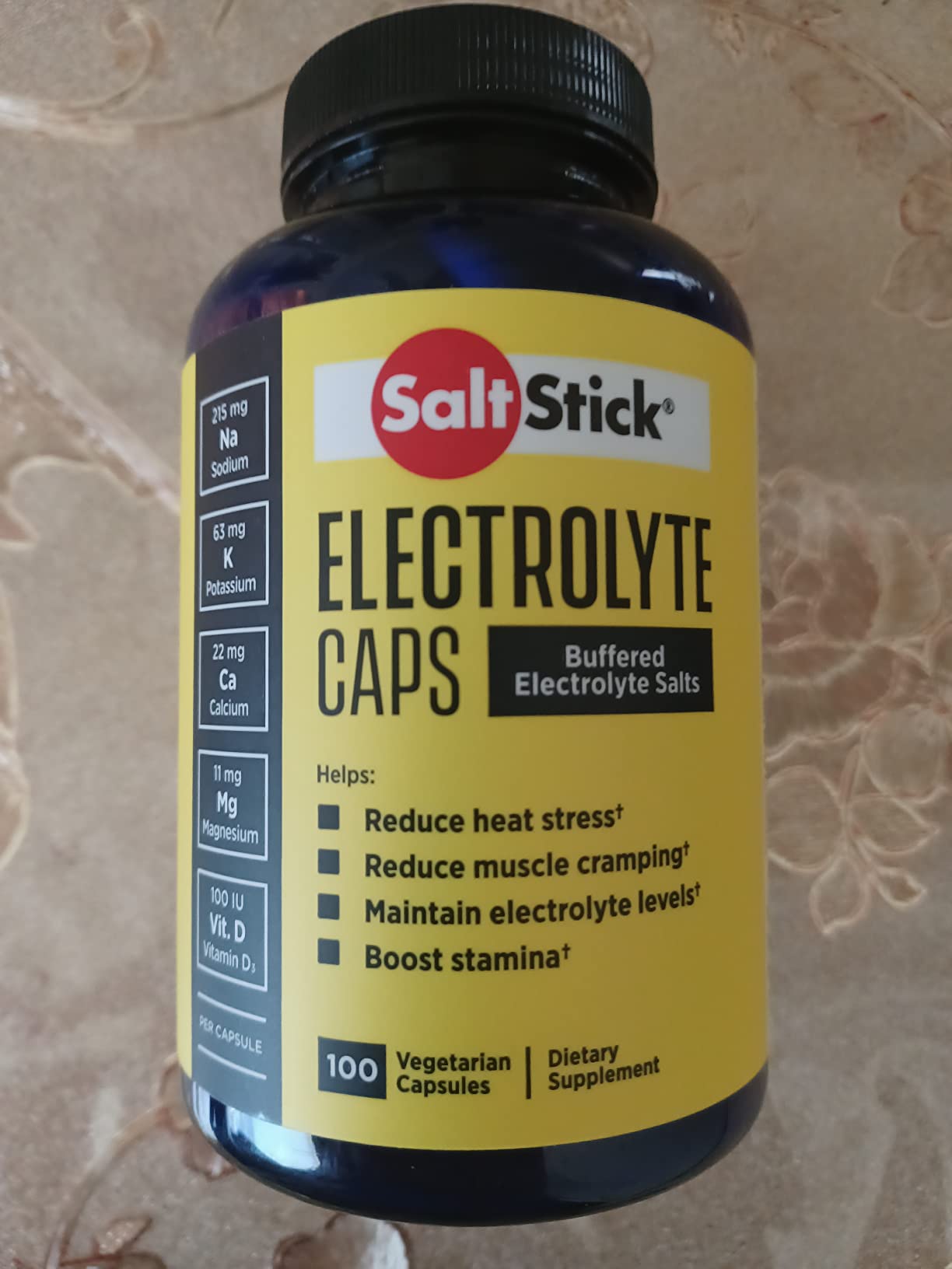 SaltStick Sugar Free Electrolytes Salt Pills 0 Calories 0 Sugar 100 Count customer photo 1