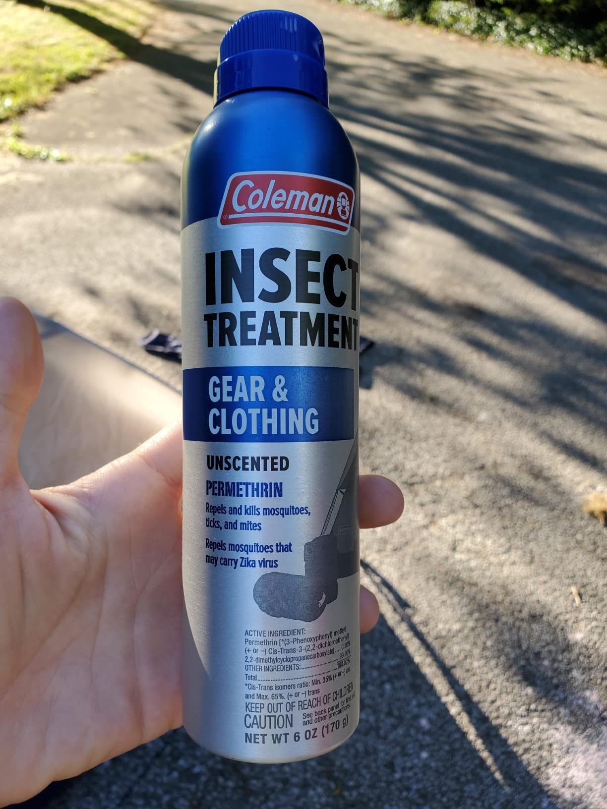 Coleman Gear and Clothing Permethrin Insect and Tick Repellent, 6 Ounce customer photo 2