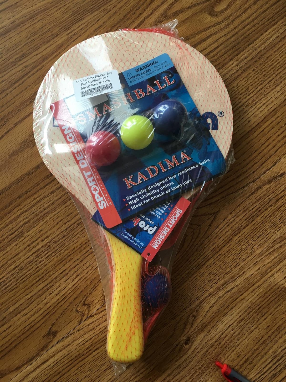 Pro Kadima Paddle Set Plus Replacement Smash Balls Bundle customer photo 1