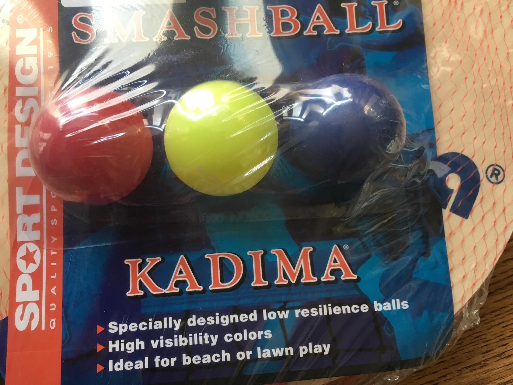 Pro Kadima Paddle Set Plus Replacement Smash Balls Bundle customer photo 2