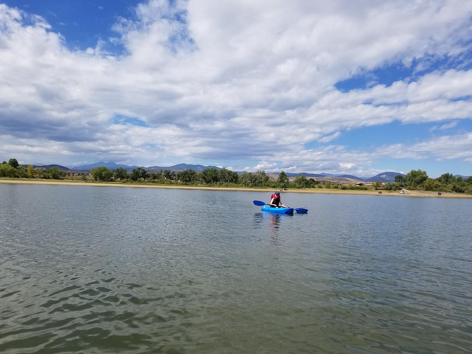 Lifetime Youth Wave Kayak (Paddle Included), Blue, 6' customer photo 1