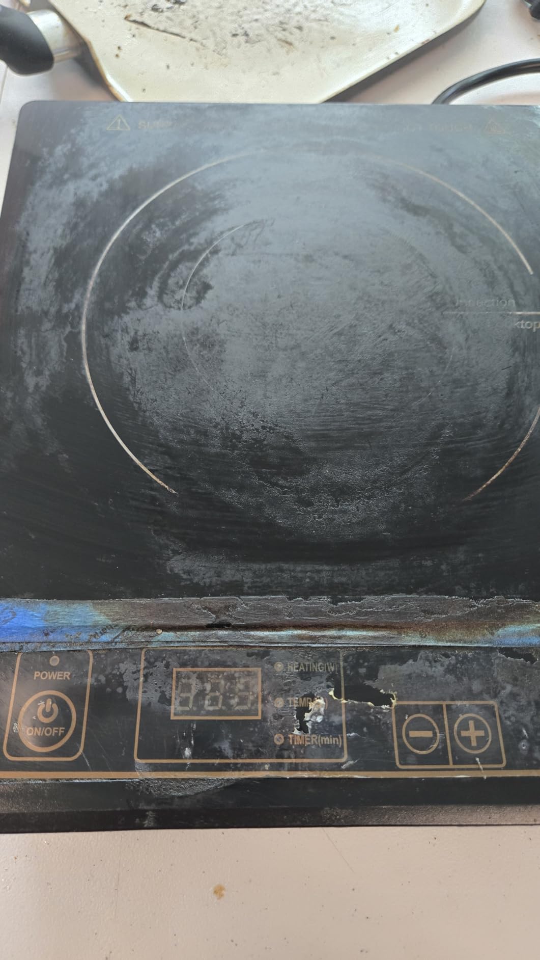 Duxtop 1800W Portable Induction Cooktop Countertop Burner, Gold 8100MC | BT-180G3 customer photo 1