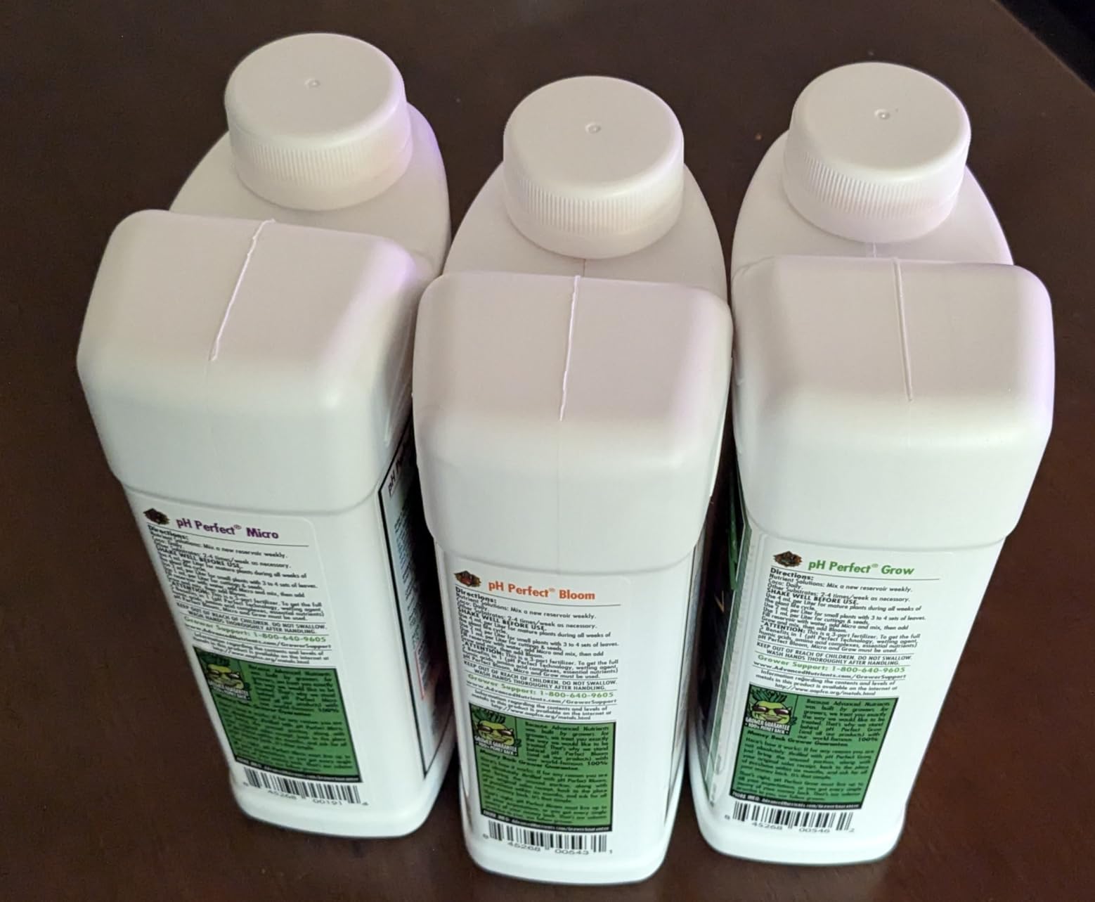 Advanced Nutrients Bloom, Micro & Grow, Pack of 3, 1 L Each customer photo 2