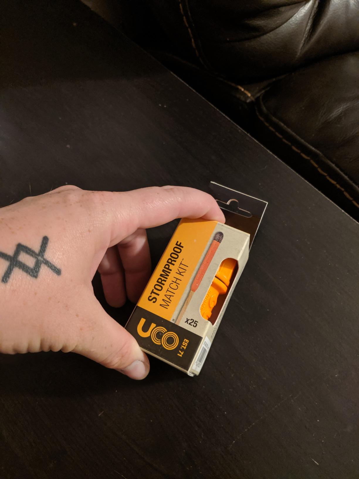 UCO Stormproof Match Case Kit customer photo 2