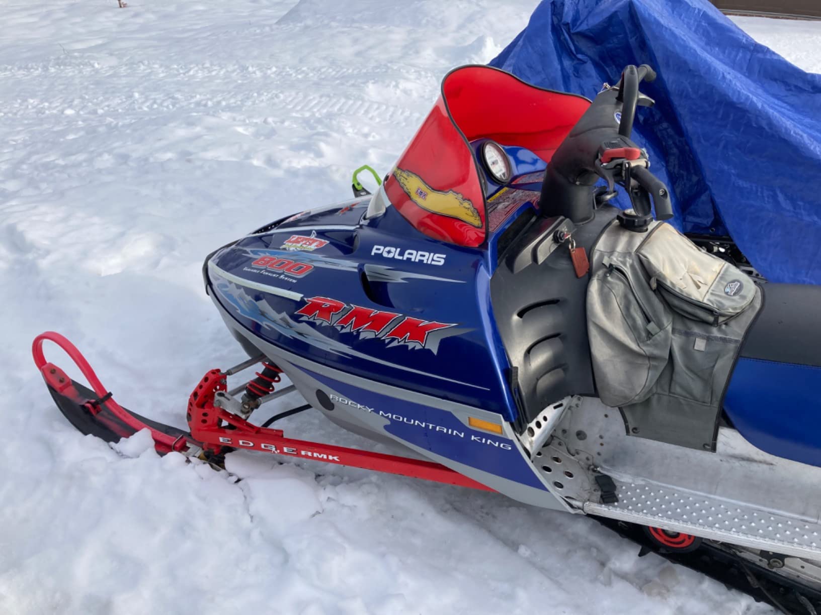 Budge Sportsman Waterproof Snowmobile Cover, Heavy Duty, Fits Up to 130