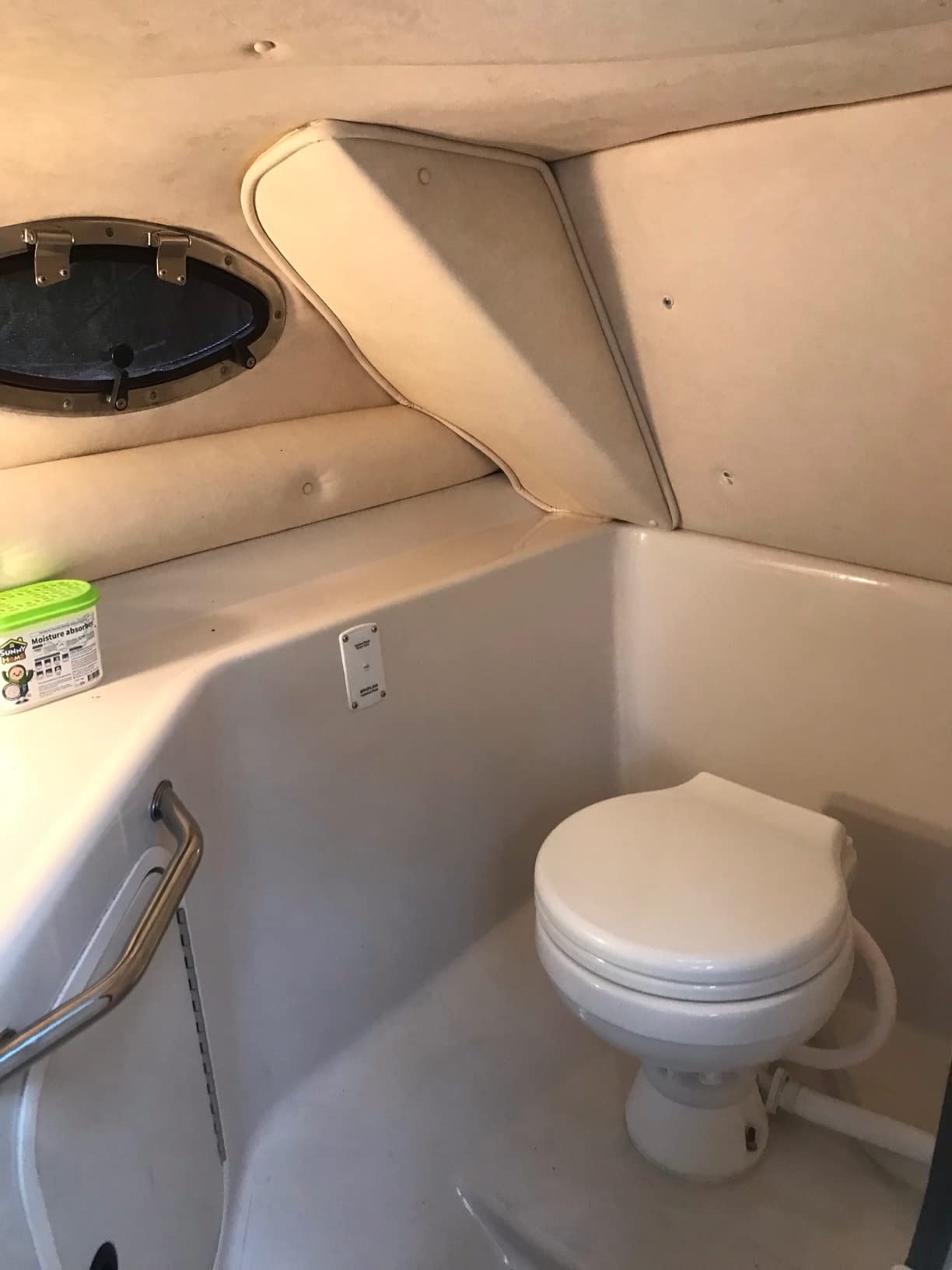 Johnson Pumps 80-47435-01 AquaT Compact Standard Electric Marine Toilet, 12V, White customer photo 2