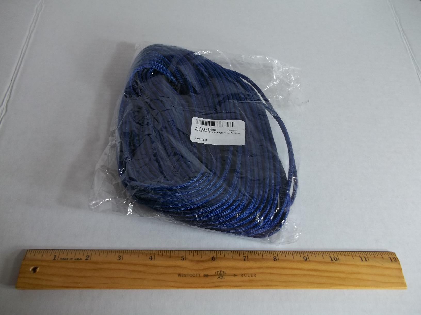 Rothco 550 Nylon Paracord, 100 ft, Charcoal Grey customer photo 1