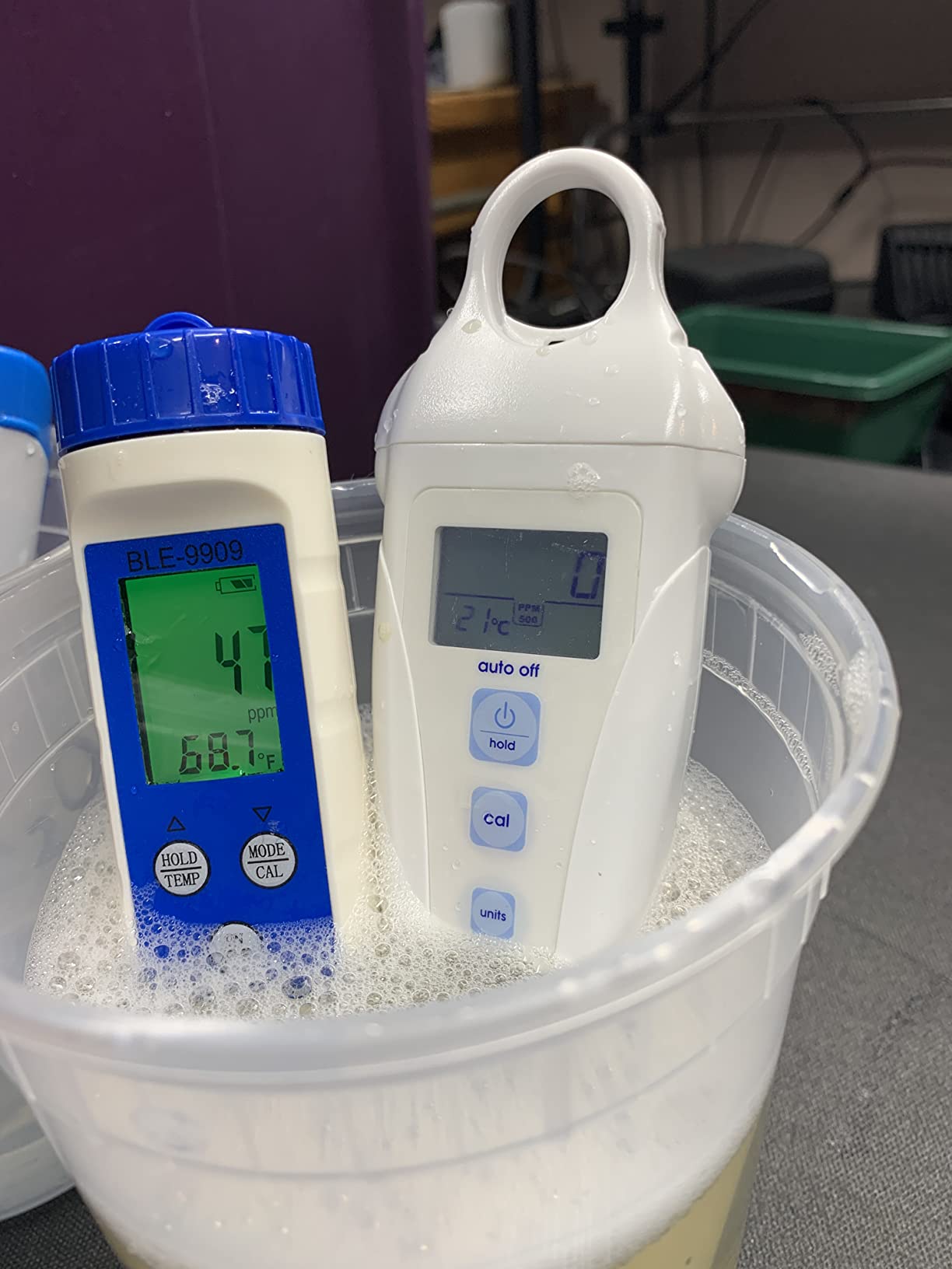 Bluelab PENCON Conductivity Pen and Digital TDS Meter, Water Tester for Temperature and Nutrient (CF, EC, PPM 500, PPM 700), TDS Testing Kit for Hydroponic System and Indoor Plant Grow customer photo 2