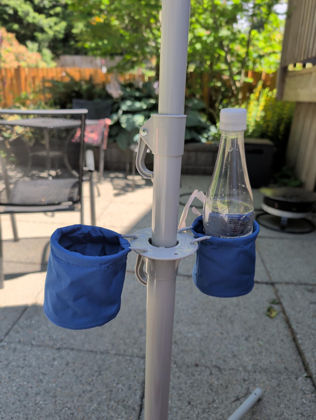 Wondershade Ultimate Portable Sun Shade Umbrella – Lightweight Adjustable Outdoor Patio & Beach Umbrella with Tripod Base (Blue) customer photo 2