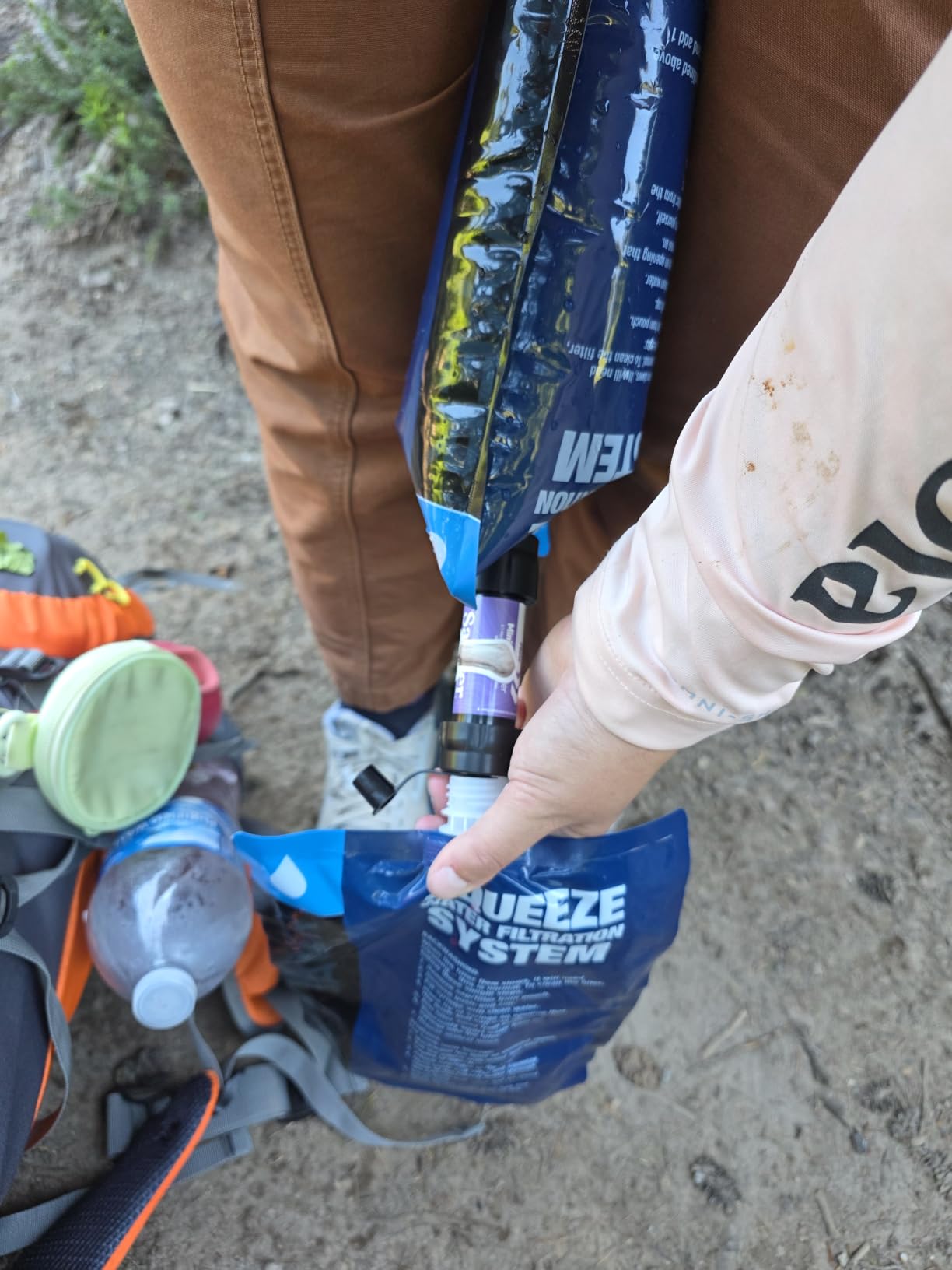 Sawyer Products Squeezable Pouches for Squeeze Water Filtration System customer photo 2
