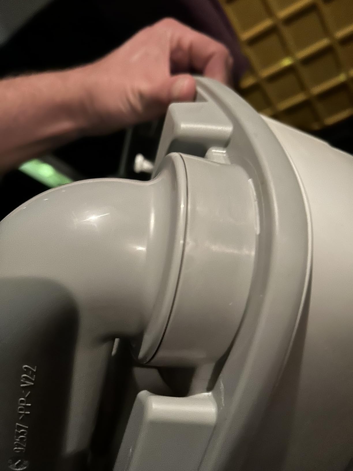 Thetford Porta Potti 365 Piston Flush Portable Toilet, 4/5.5G, White customer photo 1
