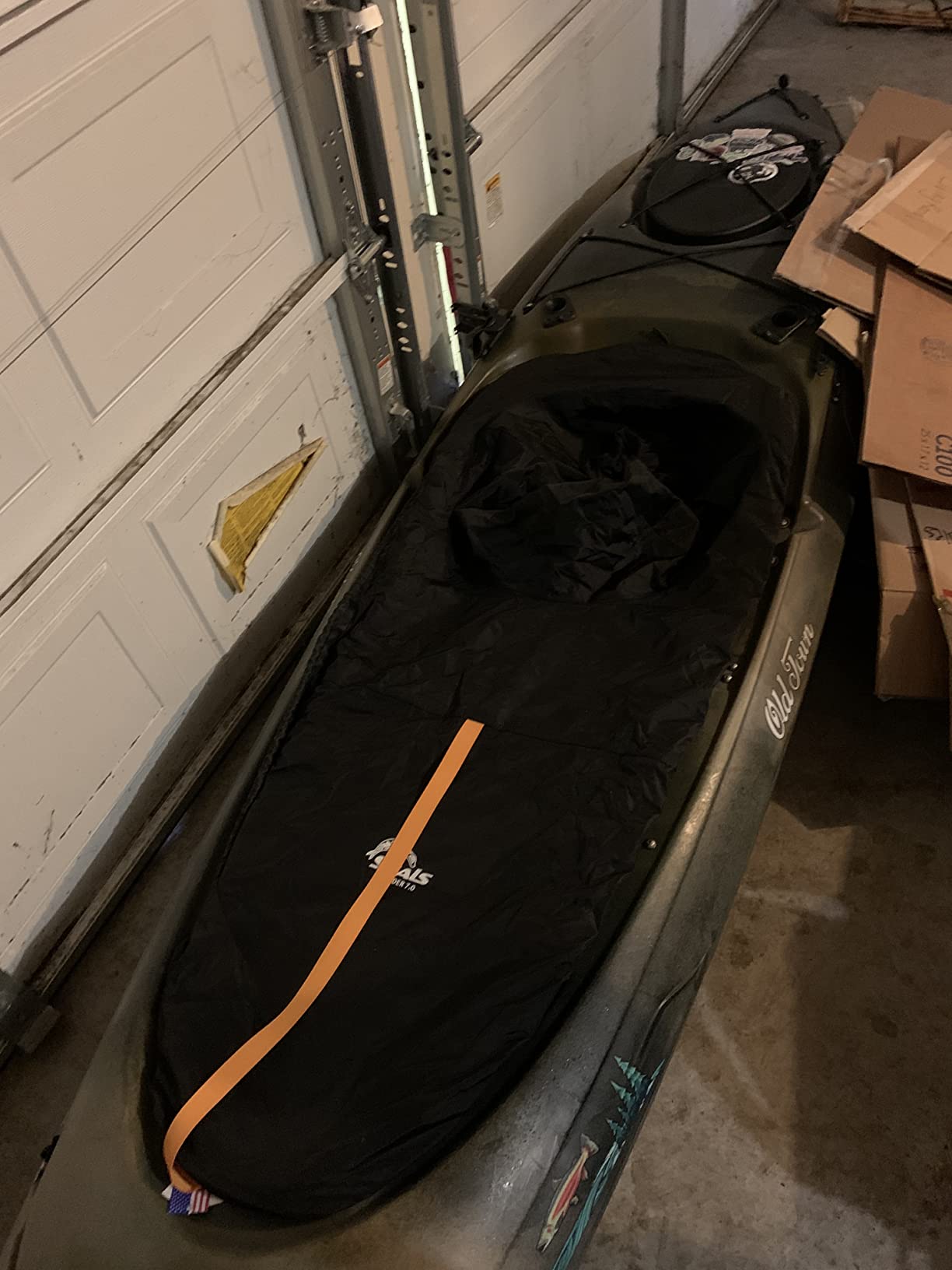 Seals Inlander Spray Skirt for Kayaks | Light Wave & Water Protection for Kayaking, Adjustable Nylon Tunnel, Made in USA customer photo 2