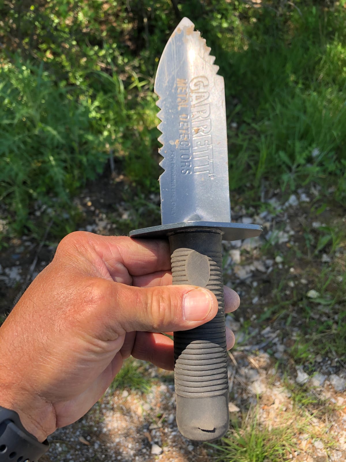 Garrett Edge Digger with Sheath, 7.5 inches, Black customer photo 2