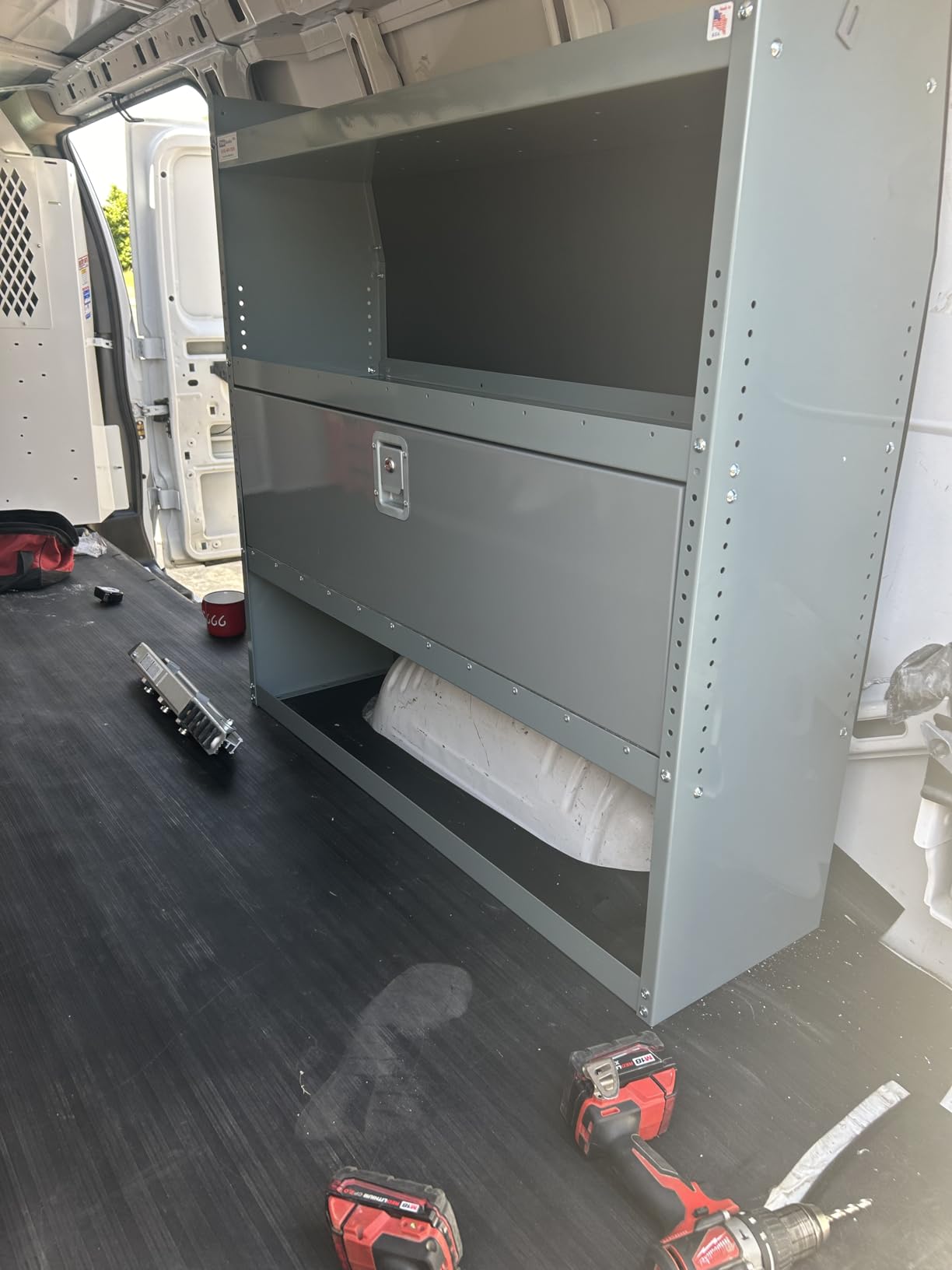 True Racks Van Shelving Storage System - Package 3 pc. Set for Full Size Van customer photo 2