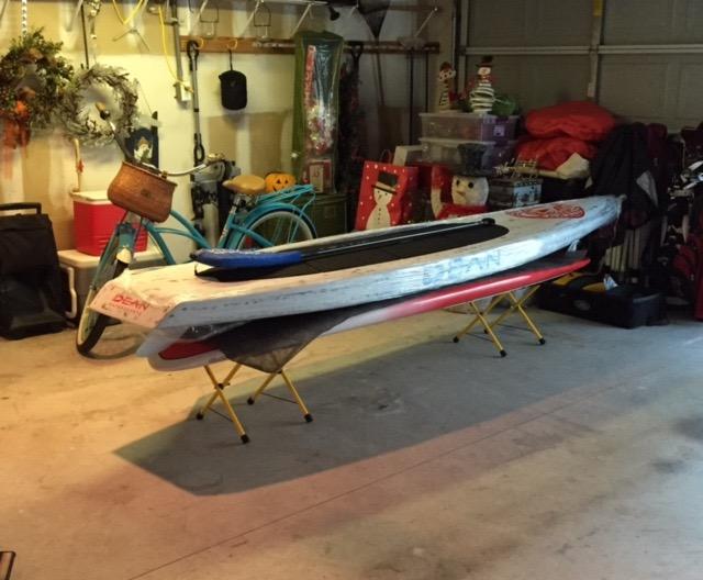 Suspenz Folding Kayak Stand, Small Portable Racks for Kayaks, Canoes & SUPs - 150 lb Capacity - 22-1818 customer photo 1