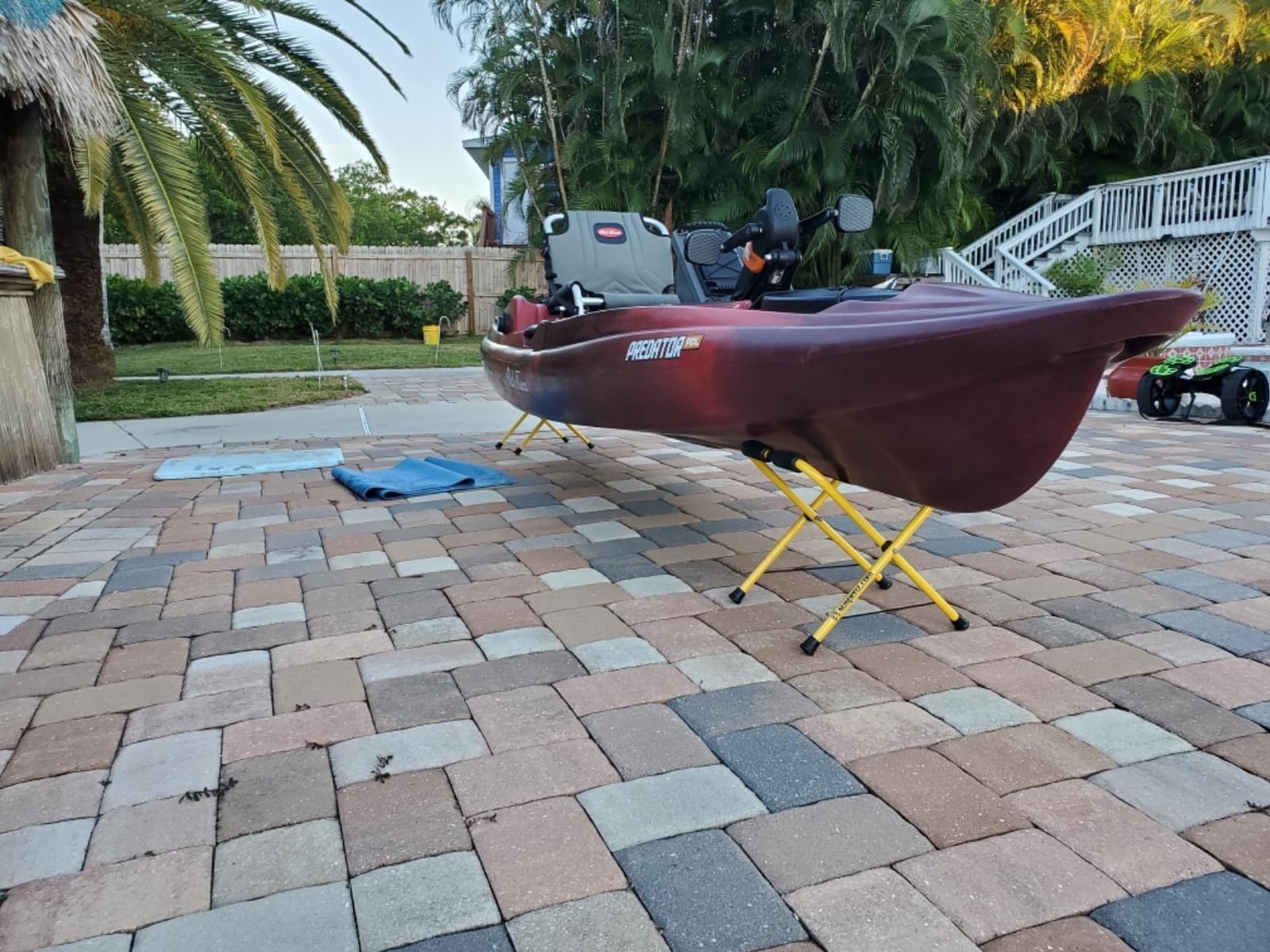 Suspenz Folding Kayak Stand, Small Portable Racks for Kayaks, Canoes & SUPs - 150 lb Capacity - 22-1818 customer photo 2