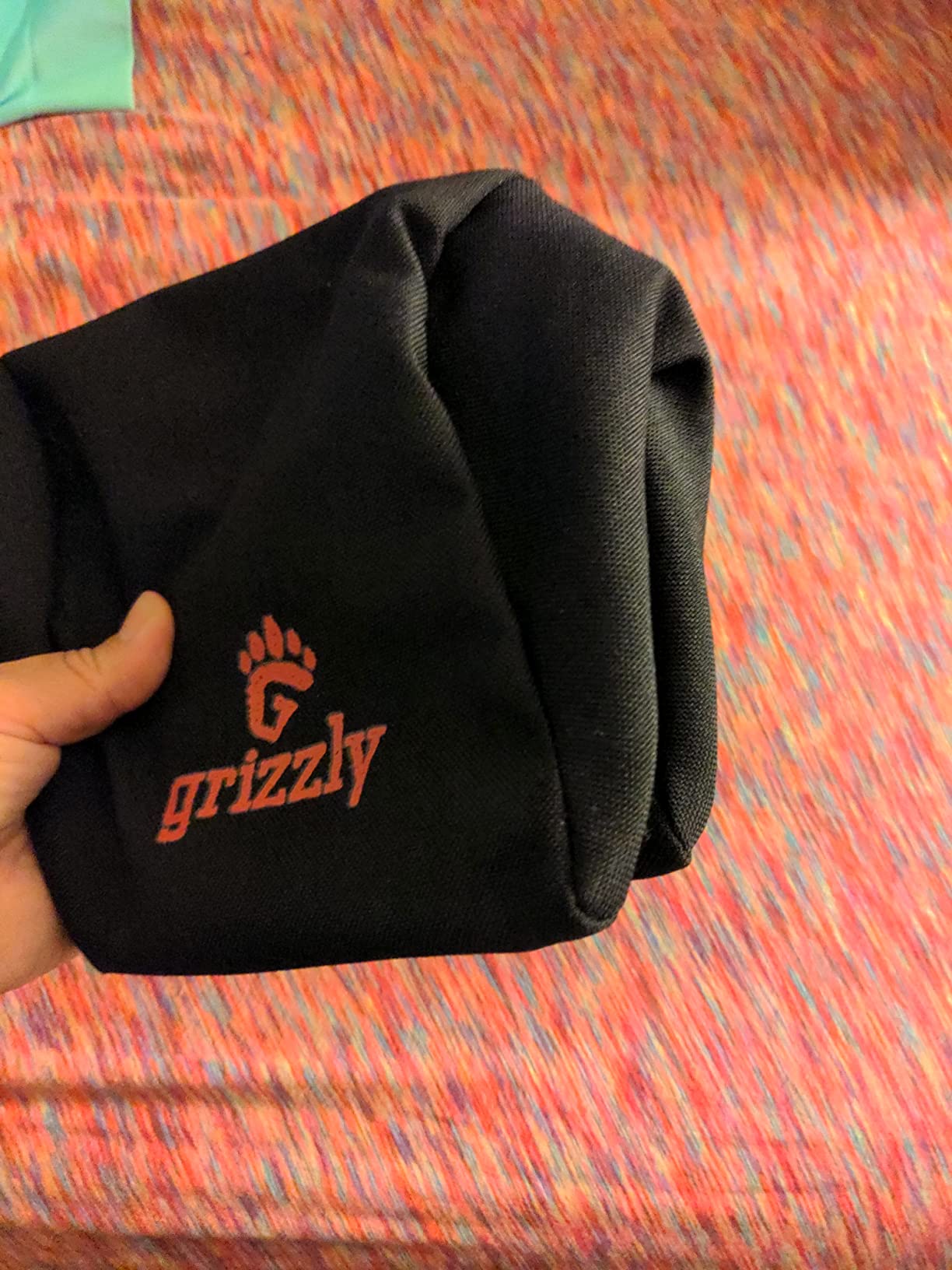 Grizzly Camera Bean Bag (MEDIUM - BLACK), Photography, Video,Camera Support, Camera Sandbag, Birders, Tripod, Spotting Scope Support, Safari & Photo Tours. Bag sold empty. customer photo 1