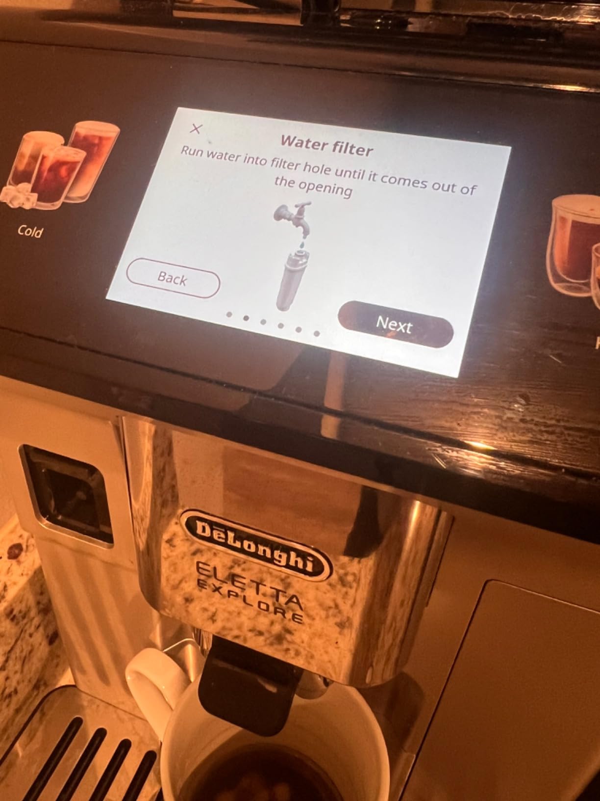 DeLonghi Water Filter customer photo 1