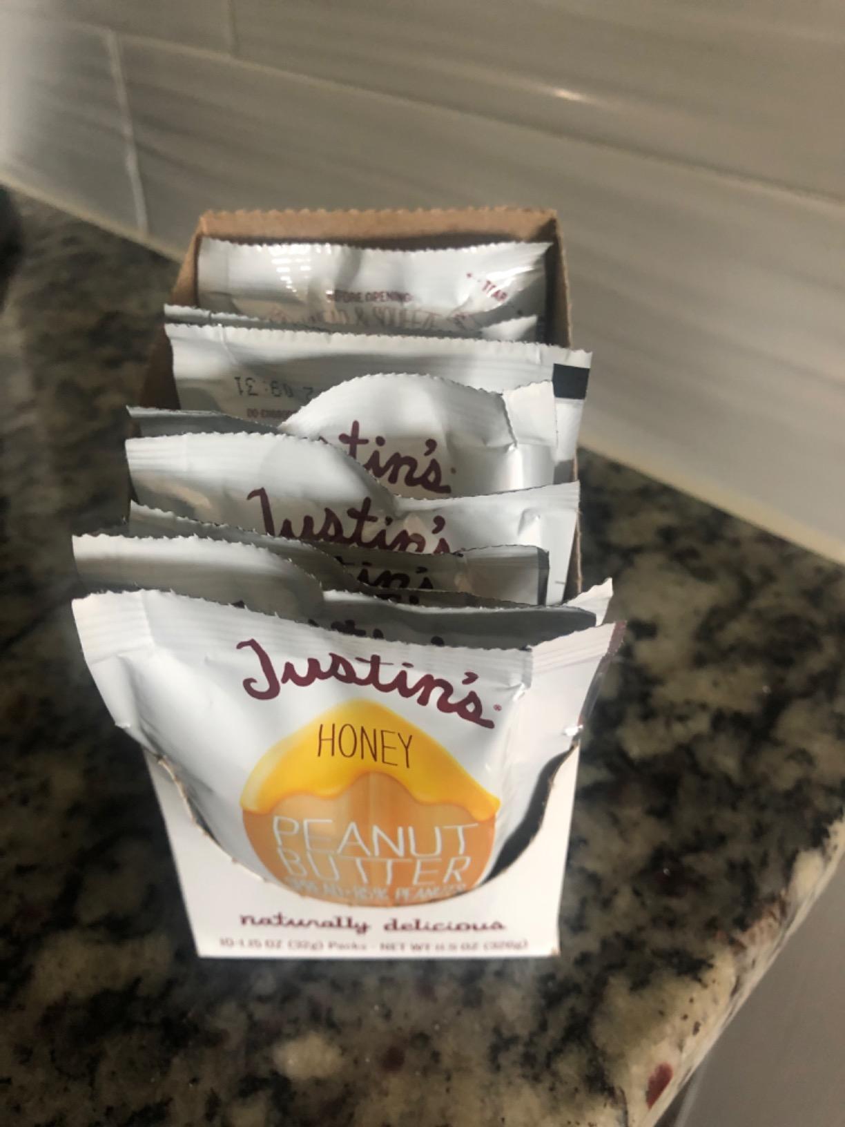 Justin's Classic Creamy Honey Peanut Butter Squeeze Packs - 10 pk/1.15 oz customer photo 1