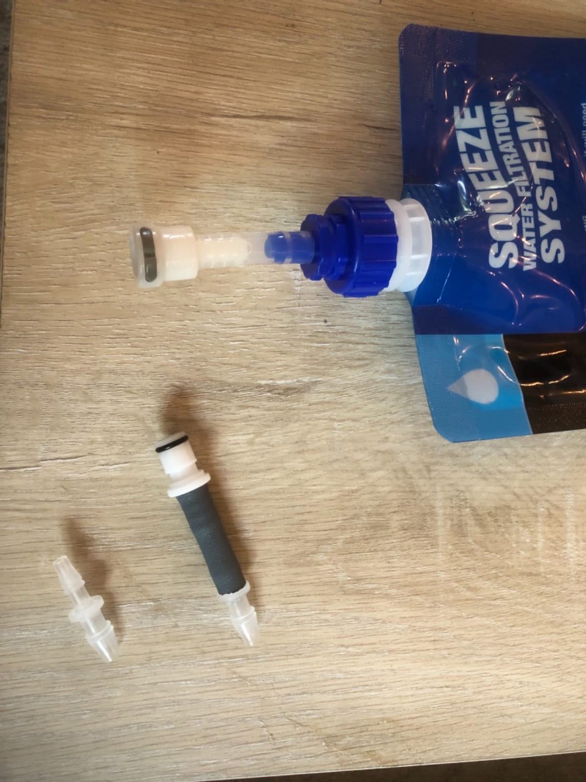 Sawyer Products SP115 Fast Fill Adapters for Hydration Packs Blue/White customer photo 1