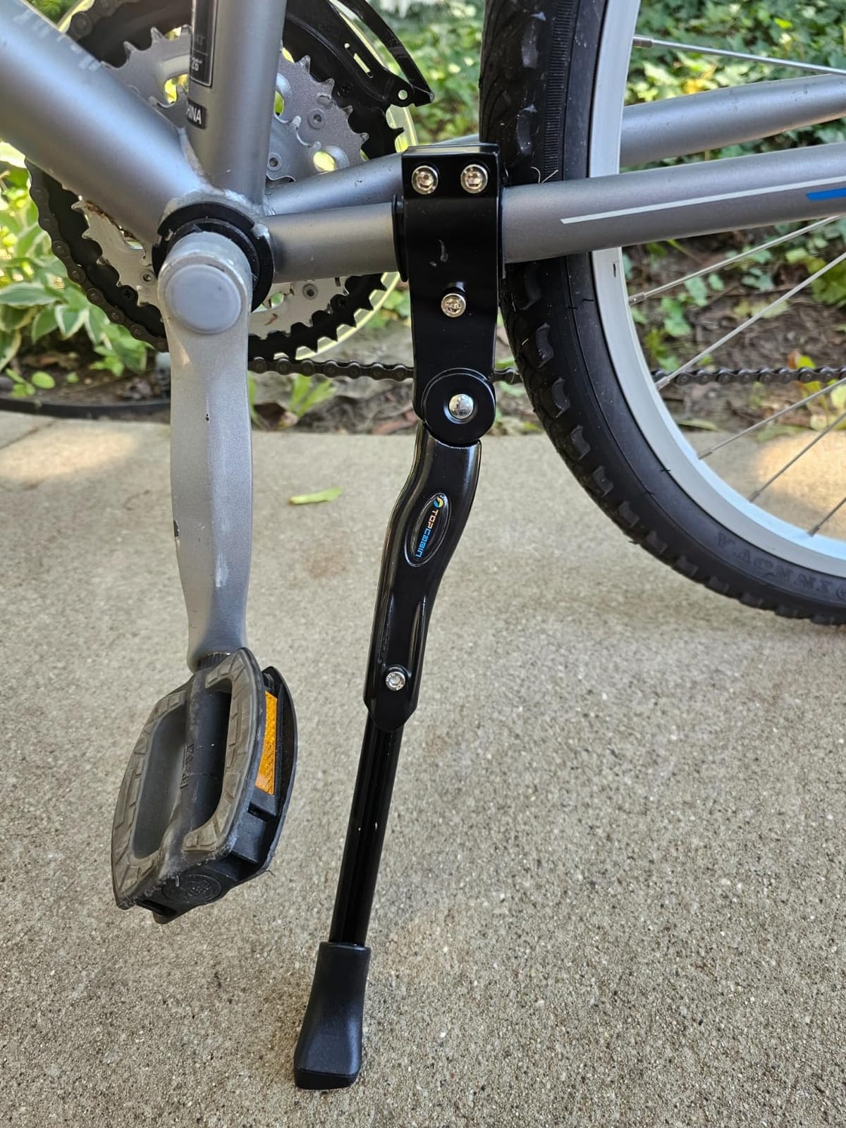 TOPCABIN Bike Kickstand Adjustable Aluminium Alloy Bicycle Kickstand Bike Side Kickstand Fit for 22