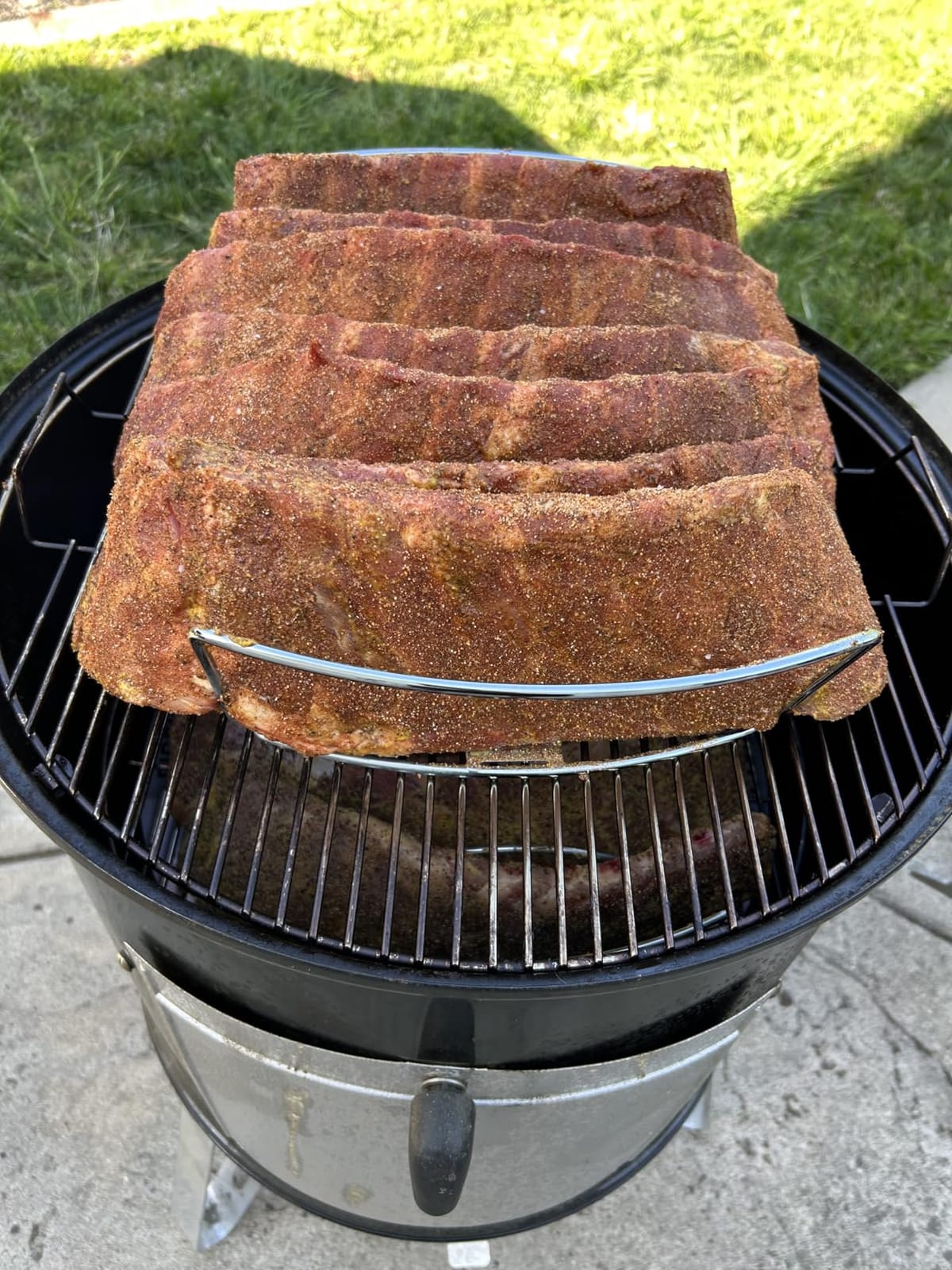 Weber® Rib Rack - BBQ Rib Holder for Grilling & Smoking customer photo 1