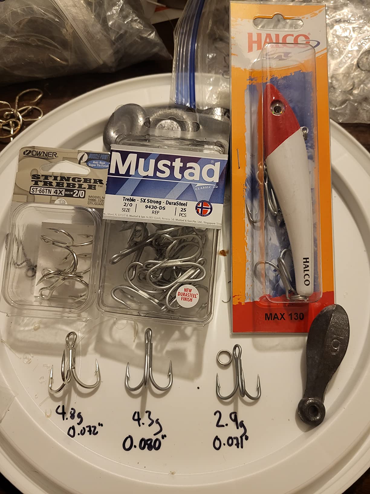 Mustad Treble 5X Strong Hook (25 Pack) customer photo 1